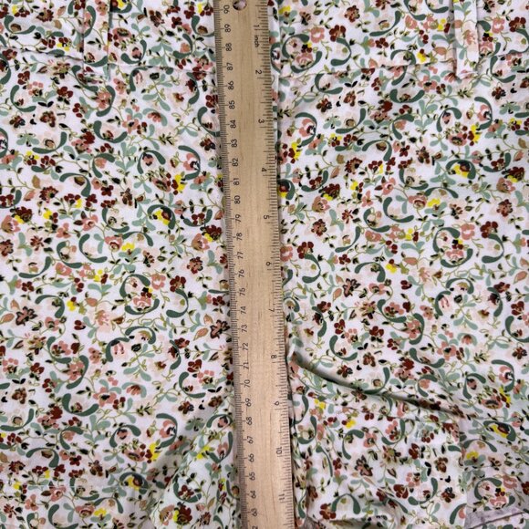 Loft Outlet Womens Shorts Size 4 Floral Print 100% Cotton Pockets 4" Inseam E758 - Picture 7 of 10